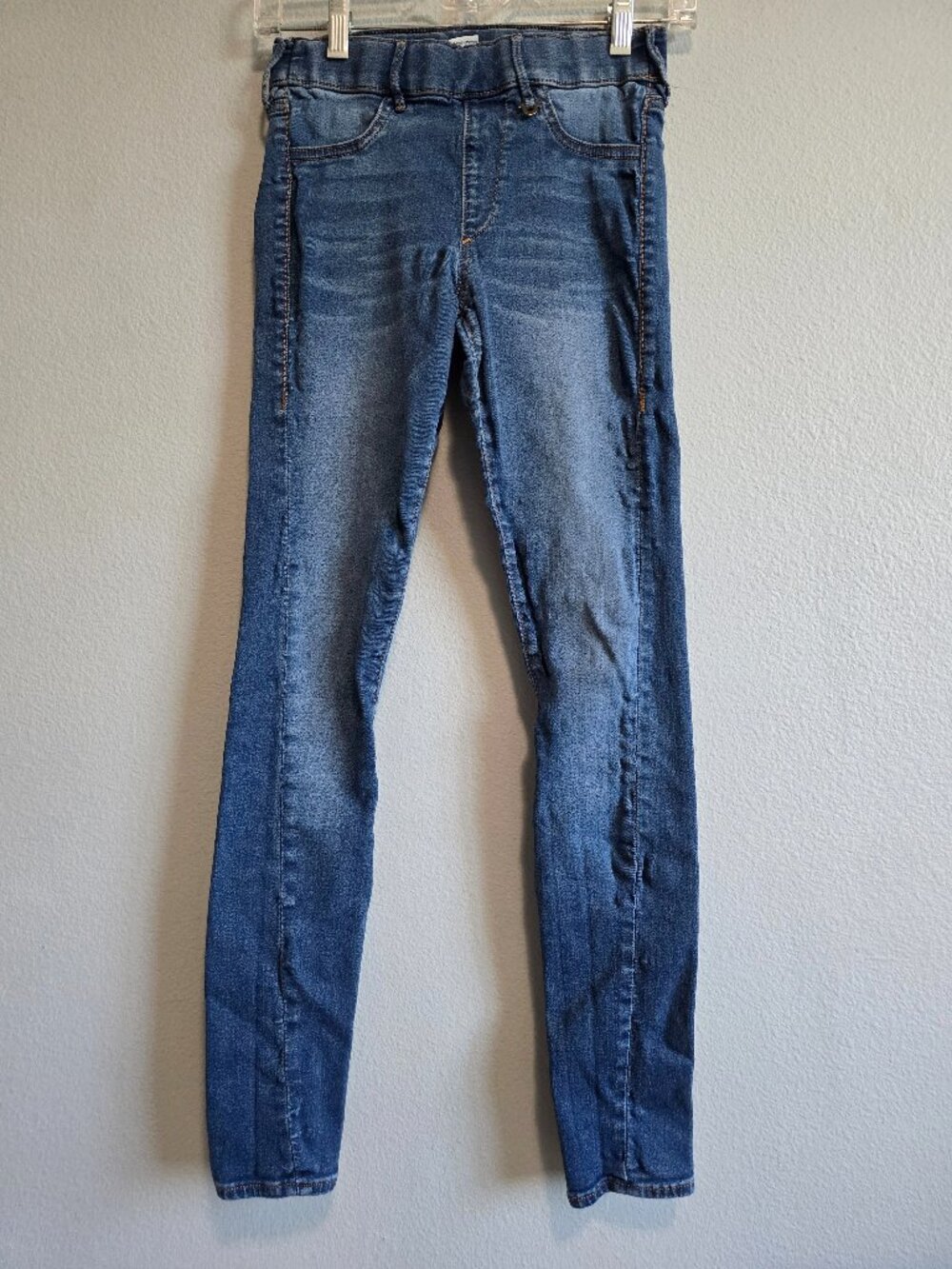 True Religion Mid Wash Denim Runway Legging High Tide size XS